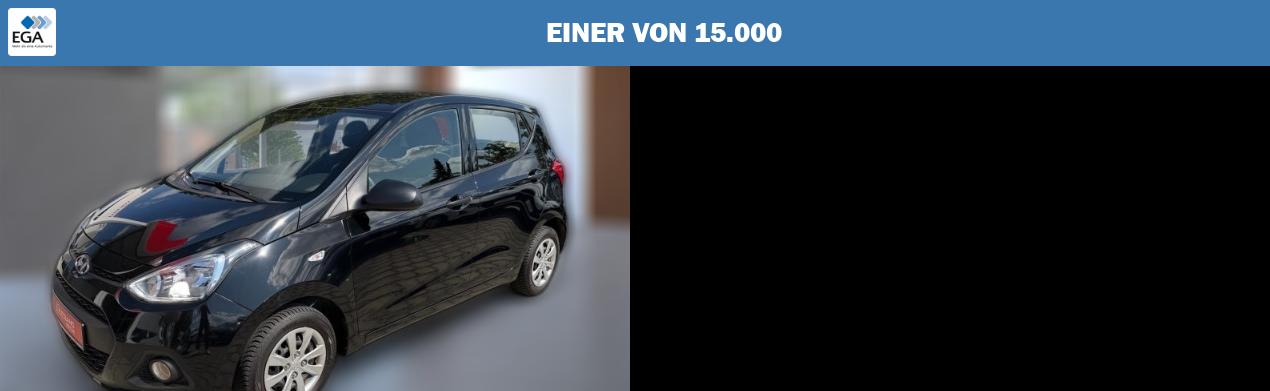 Hyundai i10 Classic Soundsystem Klimaautom Allwetterreifen teilb.Rücksb